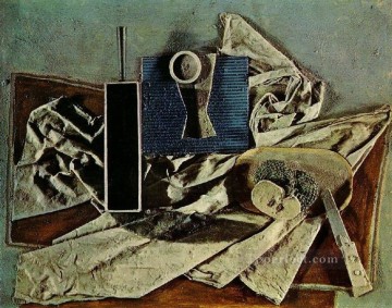 Naturaleza morte 1 1937 Cubismo Pinturas al óleo